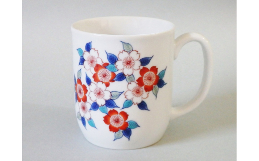 【伊万里焼】色鍋島マグカップ（どちらか1つお届けします）【市川冬山窯】 H656_イメージ3