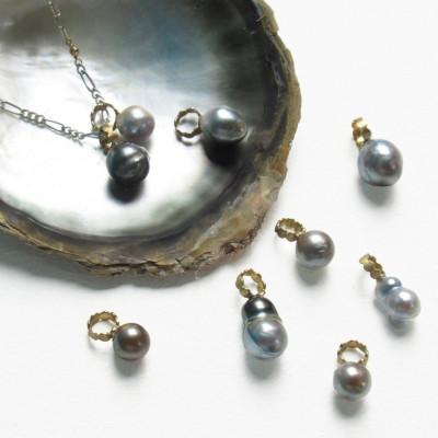 ふるさと納税 座間味村 kerama pearl × marumaru charm top / K18 T-27 |  | 02