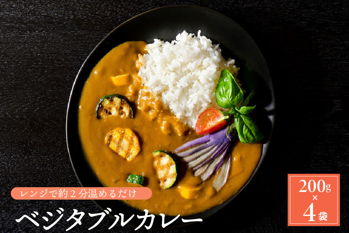 
かほくイタリアベジタブルカレー 200g×4袋
