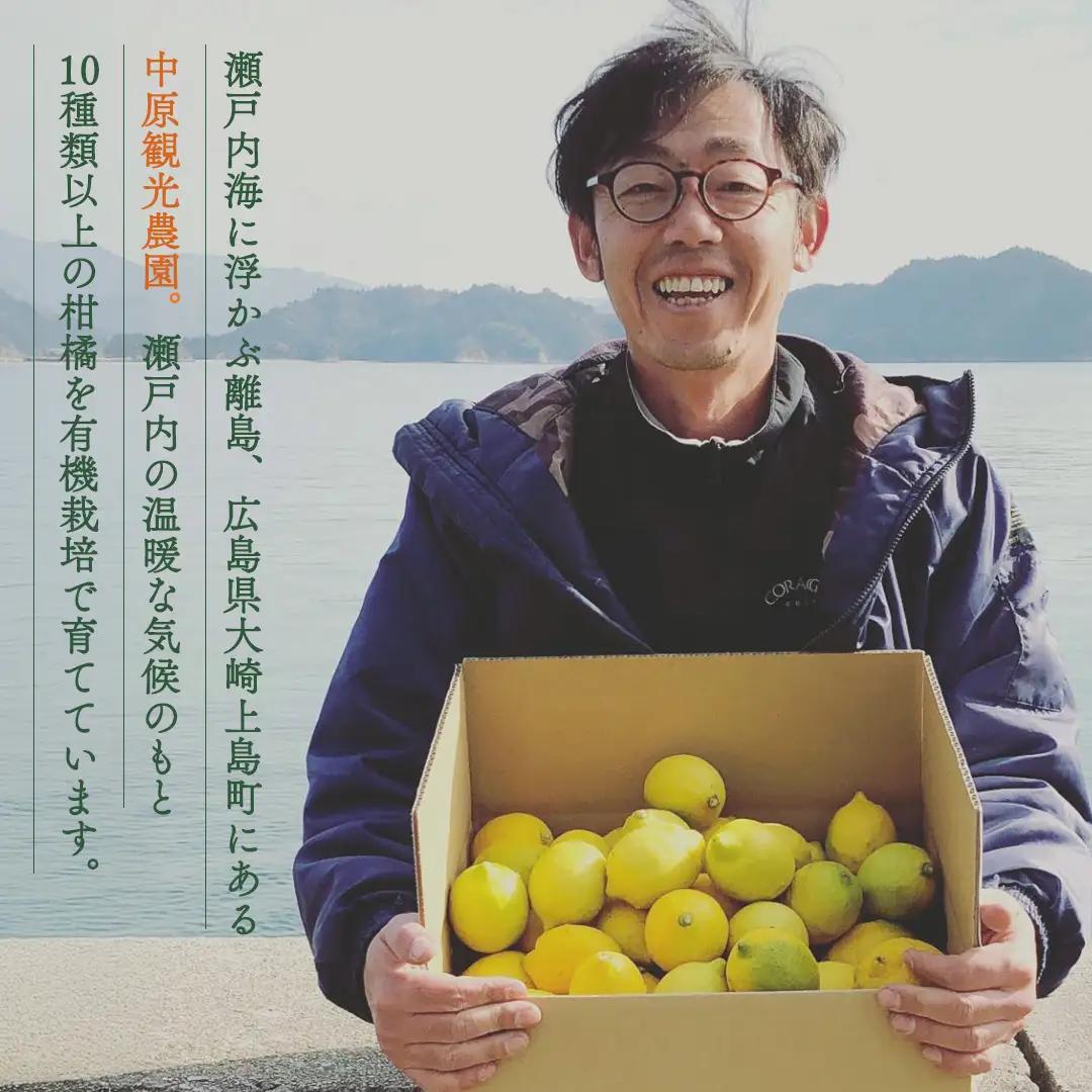 【 先行予約 】 瀬戸内 オーガニック 不知火 9kg+お試しオーガニックレモン1個 【2027年2月～3月発送】 有機JAS認証 有機栽培