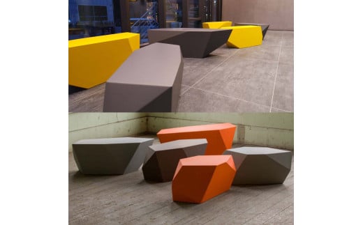 Rock elements （C） 椅子 イス インテリア オブジェ 置物