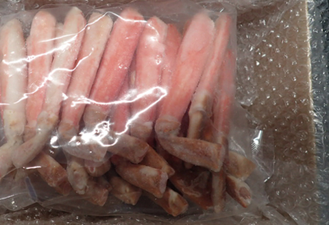 お刺身OK！生本ずわいがに棒肉ポーション1kg(500g×2P)(計24～40本) C-14025