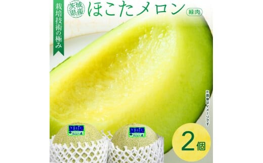 
										
										メロンの森 ほこたメロン（緑肉） 2個入り 2023/10/1～
									