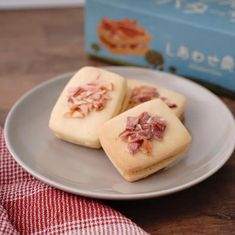りんご バターサンド 6個入×1箱 個包装 バターサンドクッキー