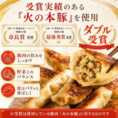 ふるさと納税 和水町 「火の本豚」餃子　20個入り×4パック(和水町) |  | 01