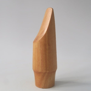 木製マウスピース（アルトサックス）　カバザクラ材（国産） ［195S07］ 木製マウスピース アルトサックス カバザクラ材 国産 木製 木材 マウスピース アルト サックス 硬い素材 希少 木肌 なめらか 温か味 サウンド クラシック JAZZ 製品保証 愛知県 小牧市 送料無料