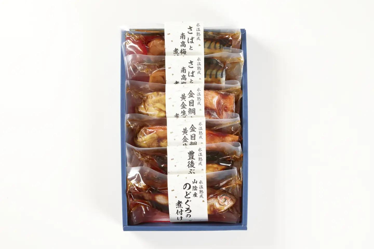 〈山陰大松〉氷温熟成　お魚惣菜ギフトセット（和の心）4種6切 OG-50S