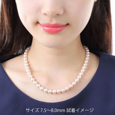 ふるさと納税 志摩市 オーロラ天女鑑別書付きアコヤ真珠ネックレス・イヤリングセット7.5〜8.0ミリ |  | 01