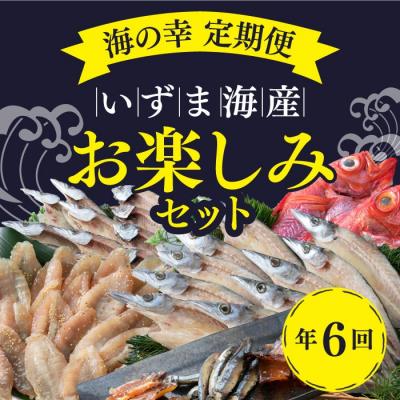 ふるさと納税 室戸市 いずま海産定期便【年6回お届け】