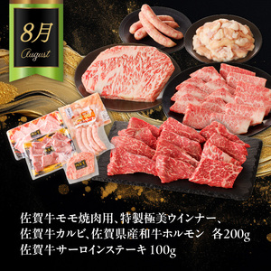 佐賀牛　焼肉・ＢＢＱ定期便【Z094】