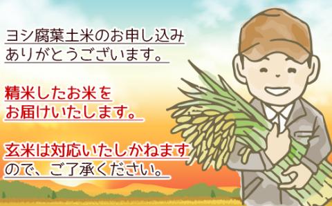 【新米予約】令和6年産<定期便>ヨシ腐葉土米 精米30kg(10kg×3回発送)つや姫 宮城県 石巻市 定期便 毎月 3回 10kg 米 お米