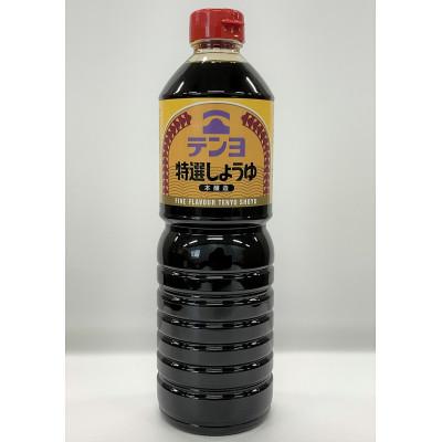 ふるさと納税 中央市 郷土の味 テンヨ 特選しょうゆ 1L×12本 00101198