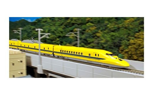 
I008-23　Nゲージ 幸せを運ぶ黄色い新幹線？！ドクターイエロー（動力付き）
