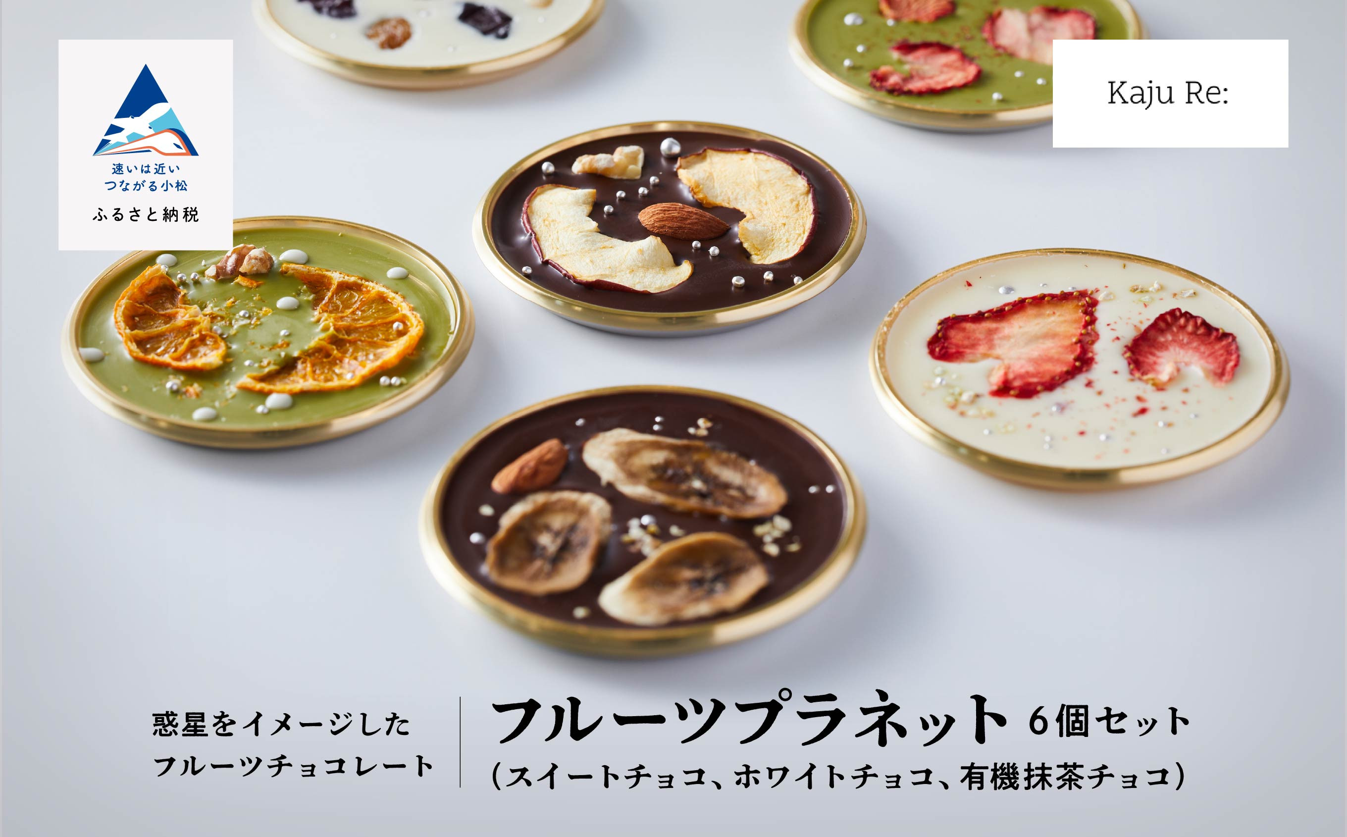 
チョコレート ドライフルーツ フルーツプラネット 6個セット 洋菓子
