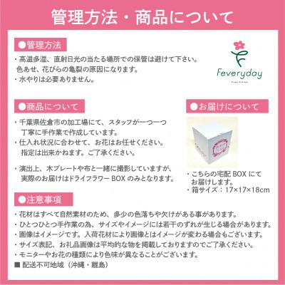 ふるさと納税 佐倉市 ドライフラワーBOX ピンク系 お祝いやお誕生日におすすめ |  | 03