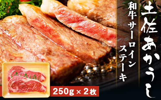 土佐あかうし【和牛サーロイン／ステーキ】500g（250g×2枚）