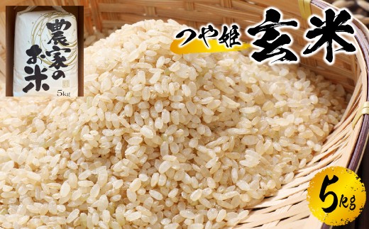 【２０２６年１１月～発送】令和８年産　つや姫（玄米）５ｋｇ　0079-2638