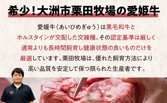 【冷凍】愛姫牛ロースステーキ　350g