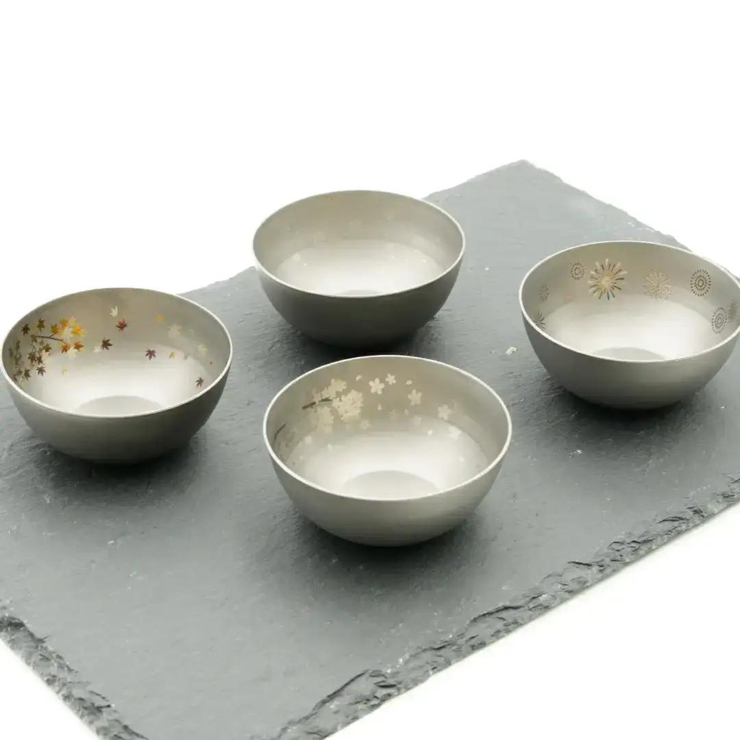 純チタン製お猪口 裕(Yuu)・無地 オシャレ おちょこ ぐいのみ おしゃれ 酒器 日本酒 チタン 燕三条製 プレゼント 退職祝い  【019S073】