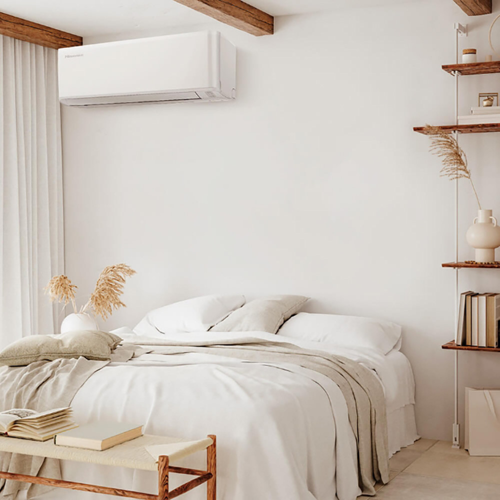 Hisense【エアコン標準取付工事込み】 ルームエアコン Sシリーズ【6畳用】HA-S22H-W ホワイト【 エアコン 暖房 冷房 生活家電 人気 おすすめ 送料無料】