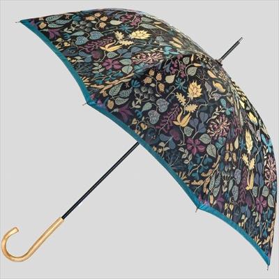 ふるさと納税 富士河口湖町 槙田商店【晴雨兼用】長傘 スティグ リンドベリ【HERBARIUM】(ハーバリウム) グリーン