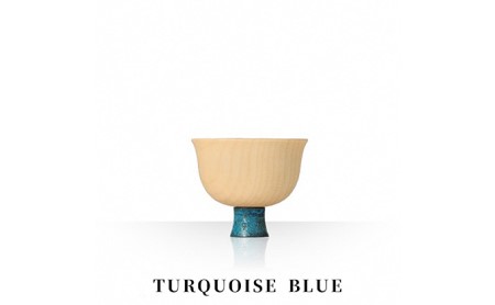 Guinomi Sake Cup　WAN KISEN（SHORT series） TURQUOISE BLUE