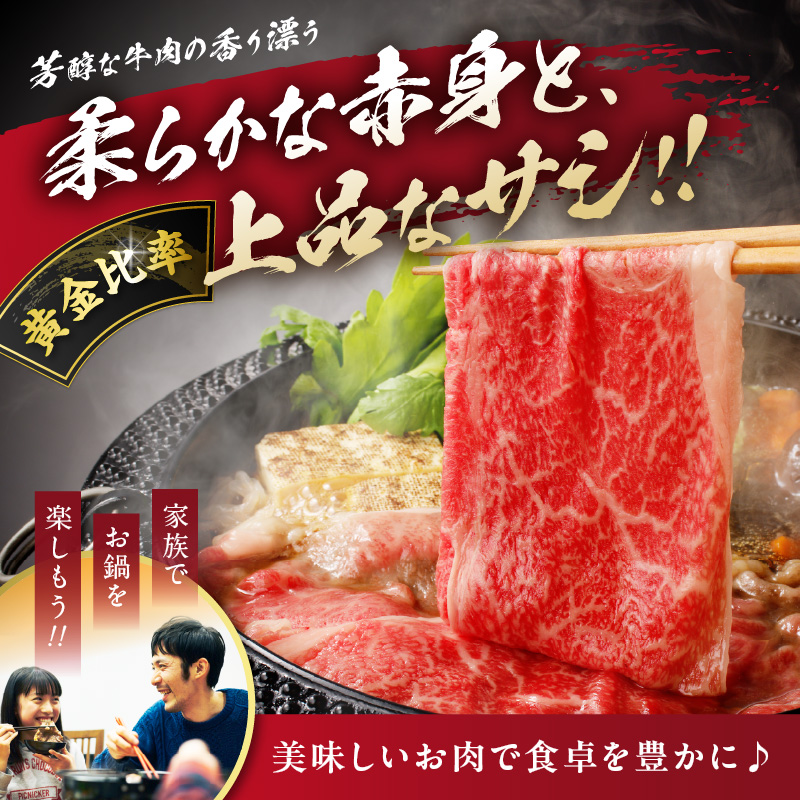 【 佐賀牛 】 訳あり！ 赤身 霜降り しゃぶしゃぶ すき焼き 用 800g（400g×2ｐ） 159-J1036
