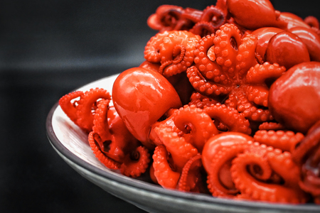 味付けチビたこ からし風味 800ｇ やまさん商店 たこ 蛸 ピリ辛 ちびだこ つまみ 珍味 3箱_BV003