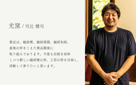  越前焼のふるさと越前町からお届け！ 越前薄作り極盃「匠」木 光窯 越前焼 越前焼き 【酒盃 杯 酒 コップ カップ マグカップ 食器 ギフト うつわ 電子レンジ 食洗機 工芸品 伝統工芸士 陶器 】