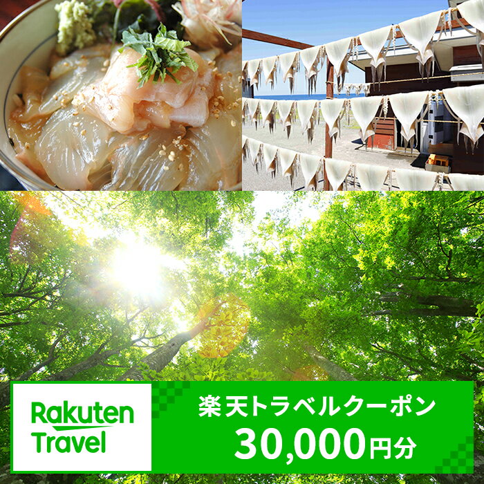 【ふるさと納税】青森県鰺ヶ沢町の対象施設で使える　楽天トラベルクーポン　寄付額100,000円(クーポン30,000円)　 青森 東北 宿泊 宿泊券 ホテル 旅館 旅行 旅行券 観光 トラベル チケット 旅 宿 券