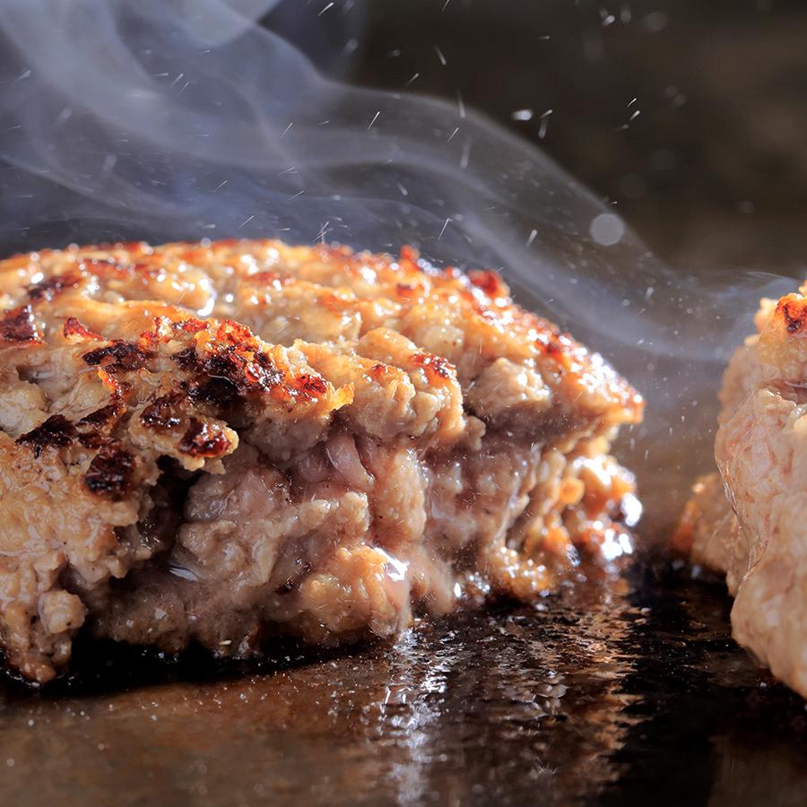 ＜てっぱん焼き‐作 ＞おおいた和牛ハンバーグステーキ180g×4