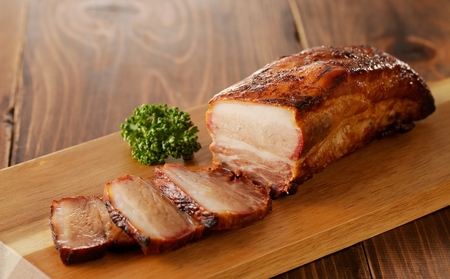 【豚バラ肉】焼豚2本（国産豚肉）★特製タレ付き