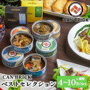 【ふるさと納税】 京都舞鶴 贅沢缶詰 BESTセレクション セット 75g/缶 4缶/6缶/10缶 セット 3種類 CAN BRICK ジャパンフードセレクション 金賞 受賞 サワラのゆず醤油 カレー ゆず醤油 スパイス アヒージョ カレー缶 魚 海鮮 シーフード 旬 サワラ 鰆 缶詰 おつまみ缶