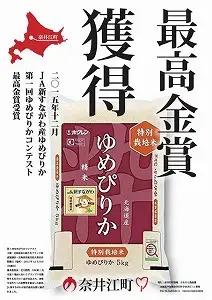 【定期便12回】北海道奈井江町　特別栽培米　ゆめぴりか　5kg