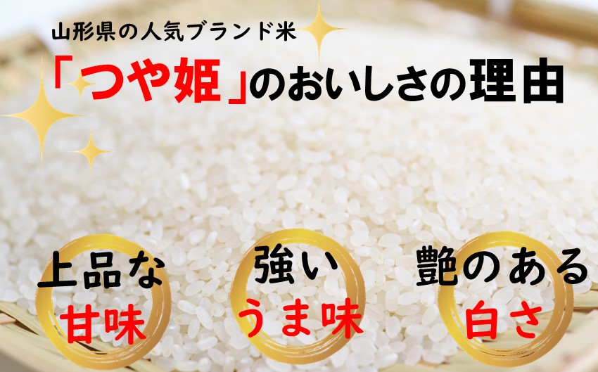 こだわりのお米　つや姫　白米10kg（飯豊町産）