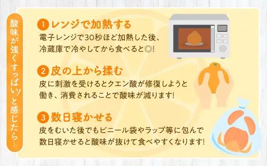 AA075.【昨年も大人気】デコポン（3kg程度）／2027年2月～3月配送