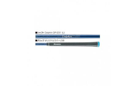ドルフィンウェッジ【ロフト角54°】2023年NEWモデル DW123カッパーメッキ カーボン レディース キャスコ株式会社 kasco
