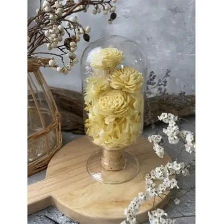 【黄色系】天球bottle flowers　Lsize_花・観葉植物 造花・プリザーブドフラワー 花 _【1308095】