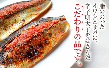 さば明太6枚・いわし明太6枚セット 吉富町/株式会社マル五[BGAC017]
