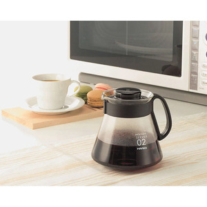 HARIO V60 レンジサーバー 600［XVD-60B］｜ハリオ おしゃれ かわいい シンプル耐熱 ガラス 食器 器 熱湯 コーヒーポット 珈琲ポット ガラスポット ポット ピッチャー コーヒー 