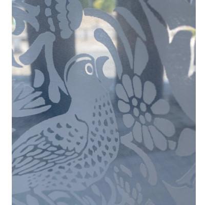 ふるさと納税 岡崎市 ウィリアムモリス　レース　カーテン　180　いちご泥棒 |  | 02