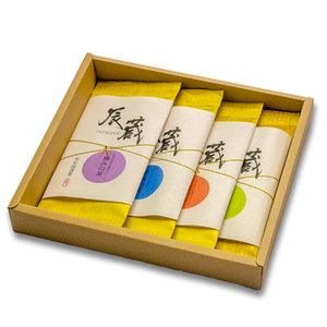 特上煎茶 創業100周年記念茶 辰蔵シリーズ 4種セット 100g×4袋 初摘み新茶 4銘柄 飲み比べ 一番茶 老舗 村松園 贈答 お祝 手土産 ギフト 飲料 お茶 緑茶 静岡県 富士市 [sf002