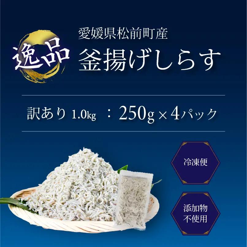 しらす 1kg  訳あり 釜揚げ  |  訳ありしらす 不揃いシラス 国産しらす 冷凍シラス 釜揚げしらす シラス丼 海の幸 愛媛県産シラス しらす シラス 釜揚げしらす 惣菜 弁当 簡単調理 ごはん