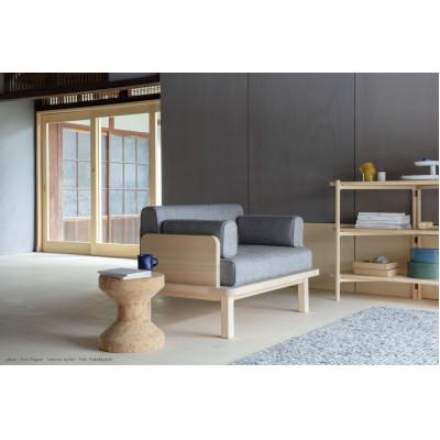 ふるさと納税 津山市 ヒノキのブロックソファ　ラウンジ　TSUYAMA　FURNITURE
