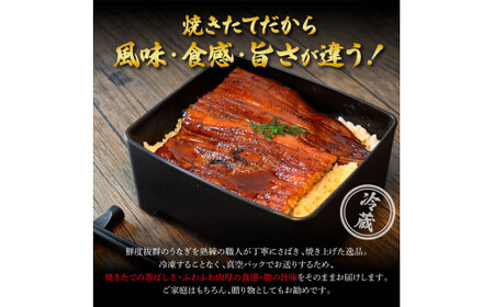 うなぎの蒲焼き１尾＋白焼き１尾入り（特製タレ付き）★ ヤマシン特選★
