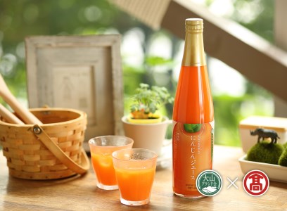 ＜日南トマト加工＞熟王トマトジュース＆にんじんジュース 各3本セット（大山ブランド会）米子高島屋 44-BF4 0424