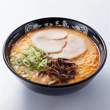 とんこつラーメン博多三氣　赤　3食セット_麺 ラーメン  らーめん 拉麺_【配送不可地域：離島】【1494097】