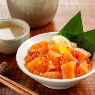 ふるさと納税 紋別市 鮭親子漬け2個セット |  | 01