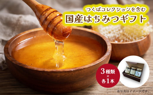 
つくばコレクションを含む国産はちみつギフト【 ハチミツ 蜂蜜 ハニー はち蜜 養蜂 茨城県 つくば市 】
