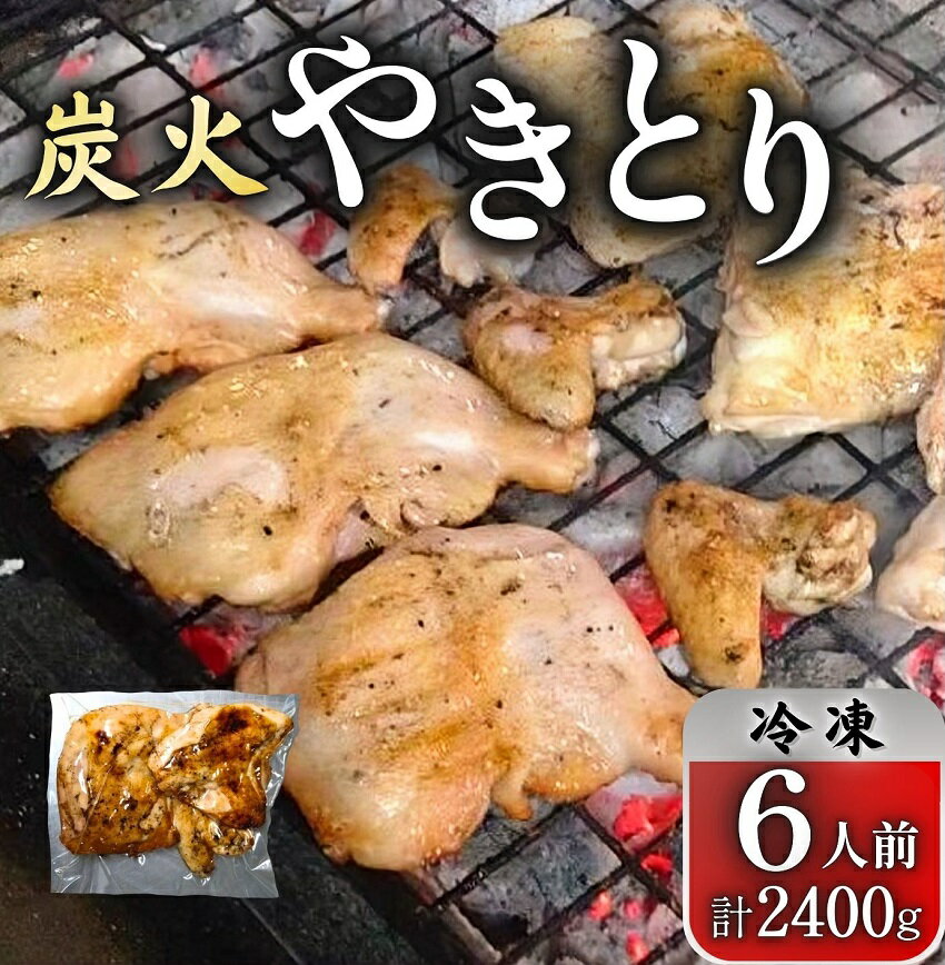【ふるさと納税】とりせい 炭焼き若どり 6人前セット(冷凍）小分け 鶏肉 とりにく 焼き鳥